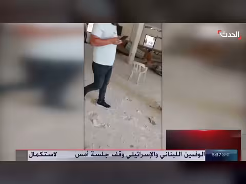 مسيرة إسرائيلية تستهدف بلدة تبنين في جنوب لبنان