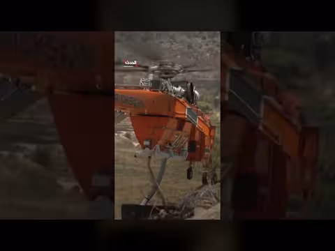 رجال إطفاء يونانيون يكافحون حرائق شمال غرب أثينا لليوم الرابع