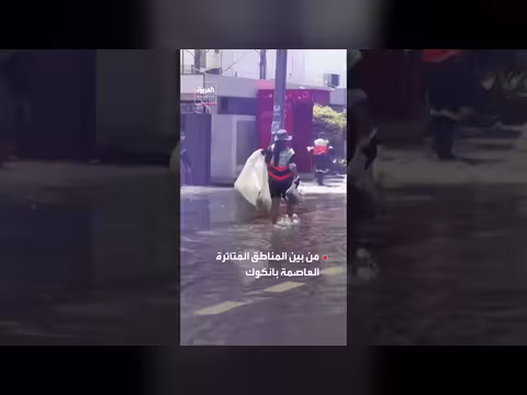 حصيلة فيضانات تايلاند ترتفع إلى 71 قتيلاً وتضرر 908 آلاف أسرة