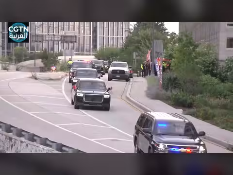 الرئيس الصيني شي جين بينغ يصل واشنطن في زيارة رسمية استقبلته الجالية الصينية بحرارة