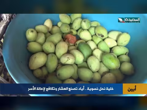 نساء يمنيات يصنعن مصدر رزق من المانجا
