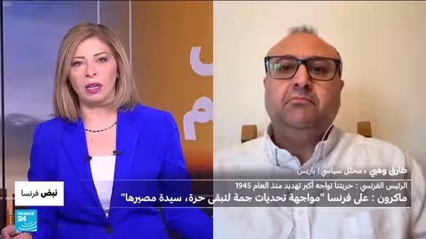 ماكرون يعلن خطة لتسريع الإنفاق العسكري الفرنسي