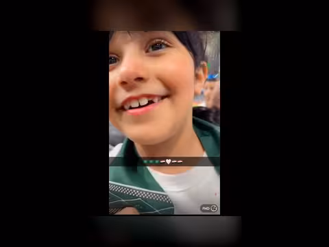 مقابلة الطفلة ناهي في الملعب السعودي