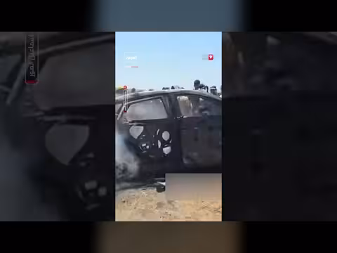 الجيش الإسرائيلي يقصف مركبة في غزة