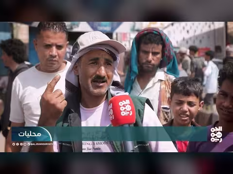 أزمة غاز خانقة في تعز ضمن نشرة الأخبار المحلية