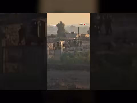 قناة الحدث توثق توغلات إسرائيلية غربي صيدا الجولان