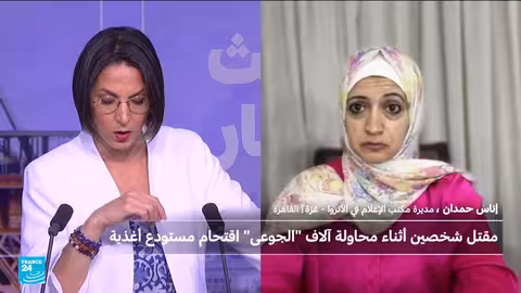 مصور فلسطيني يوثق لحظات ما قبل استهداف مستشفى ناصر في غزة