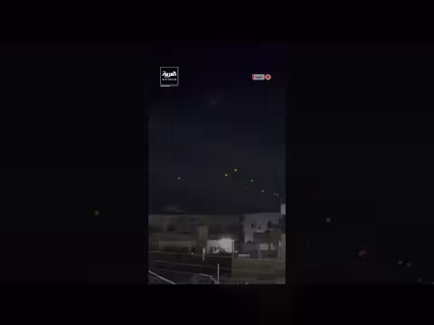 كاميرا العربية ترصد اعتراض صواريخ إيرانية في الجنوب السوري