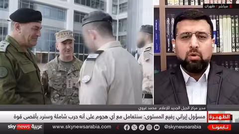 أميركا تحشد وإيران تتحدث عن حرب شاملة.. إلى أين تتجه المواجهة؟ الظهيرة