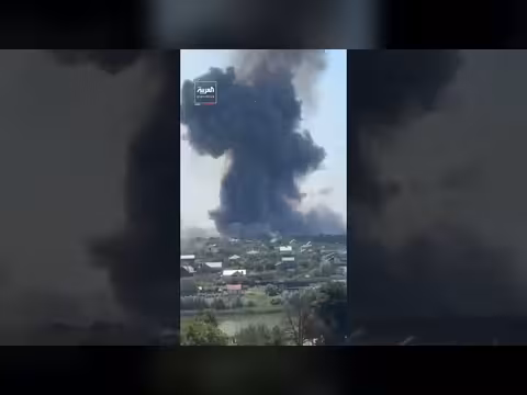 انفجارات متعددة في موقع ذخيرة أوكراني بالقرب من مناطق سكنية