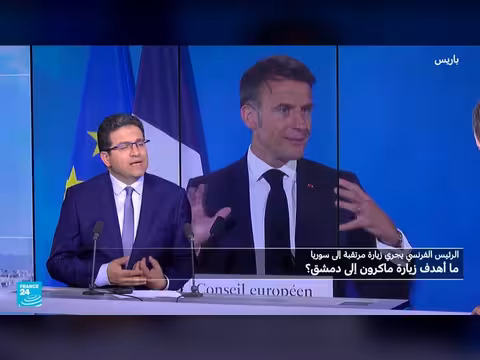 أهداف زيارة ماكرون إلى سوريا