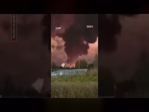 طائرات مسيّرة أوكرانية تستهدف محطة نفط في سانت بطرسبرغ الروسية