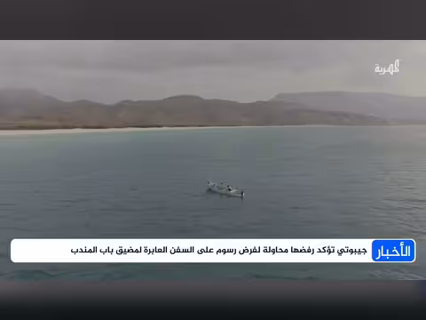 جيبوتي تؤكد رفض فرض رسوم على السفن العابرة لمضيق باب المندب