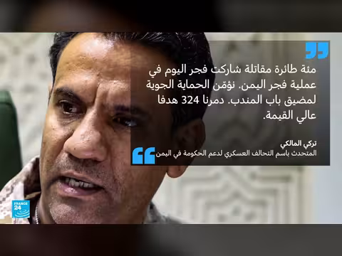 قوات الحكومة اليمنية تسيطر على مواقع رئيسية بمضيق باب المندب