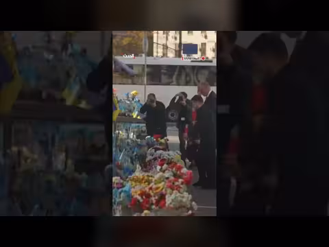 ميرتس وزيلينسكي يكرّمان قتلى الجيش الأوكراني في كييف