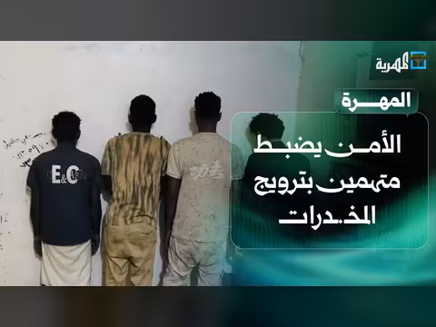 الأمن بالمهرة يضبط متهمين بترويج المخدرات