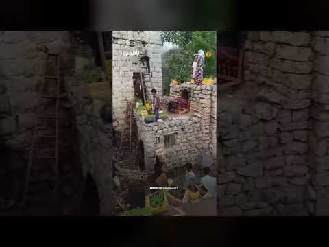 أهالي قرية المعرس الغربي يسيطرون على حريق منزل
