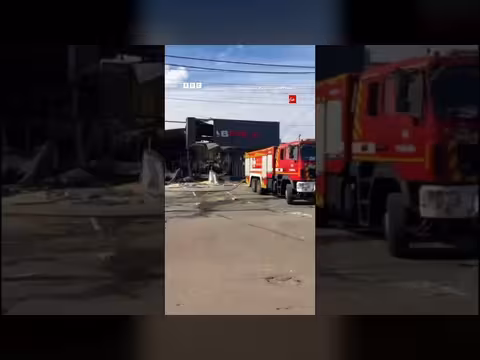 انفجار مسيرة في متجر بأوديسا الأوكرانية وإصابة ثلاثة أشخاص