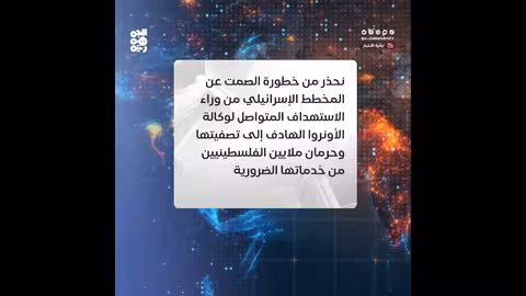 المكتب السياسي يدين اعتداءات الاحتلال على وكالة الأونروا بالقدس