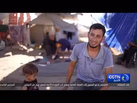 غزة: معاناة النازحين من الحر والحصار في ظل الخيام
