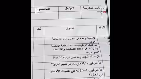 مليشيا الحوثي تجمع معلومات حساسة عن المعلمات