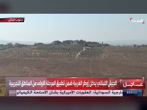 الجيش اللبناني يدخل زوطر الغربية