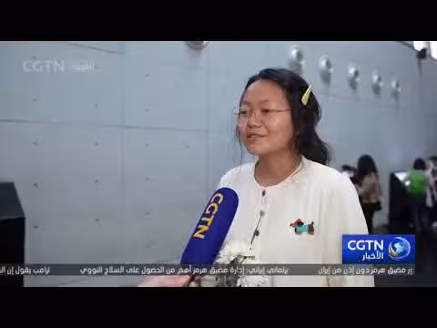 زوار قاعة النصب التذكاري يتذكرون مذبحة نانجينغ 1937