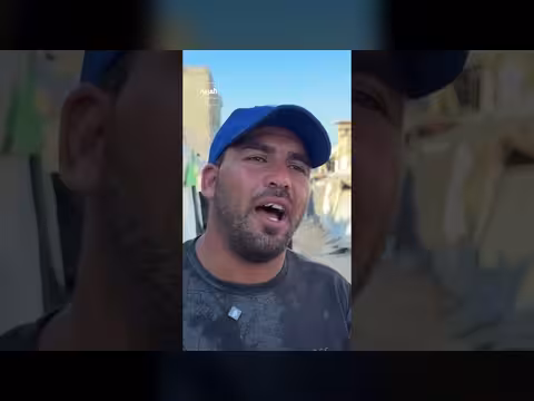 فلسطينيون مهجرون يرحبون بالوجود الدولي في غزة