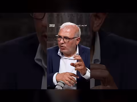 بشارة بحبح لا إعادة إعمار لغزة قبل حل ملف سلاح حماس