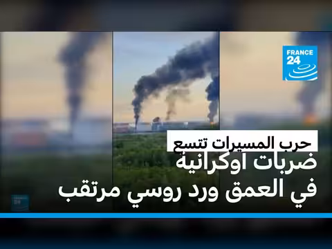 أوكرانيا تستهدف منشآت روسية في سان بطرسبورغ