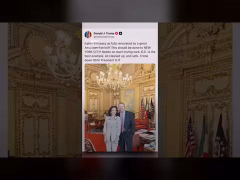 ترمب يدعو لممداني إلى تنظيف نيويورك