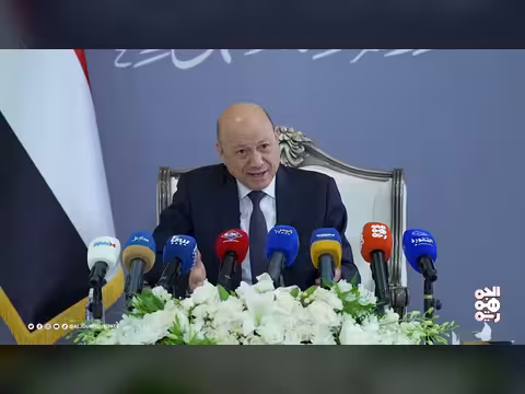 رئيس مجلس القيادة الرئاسي يلتقي بوسائل الإعلام الرسمي والمحلي