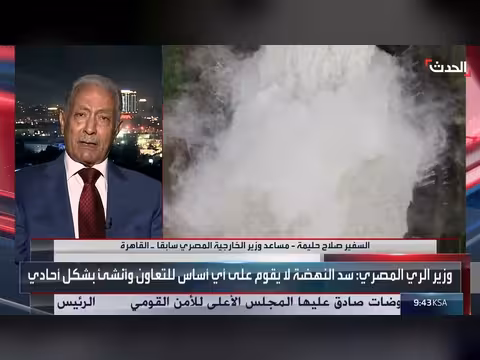 مساعد وزير الخارجية المصري السابق: إثيوبيا شيدت سد النهضة للضغط السياسي