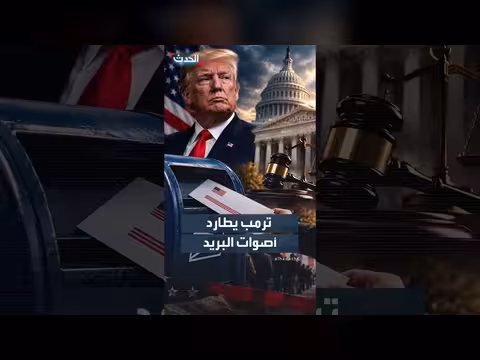ترمب يخوض معركة جديدة ضد التصويت بالبريد