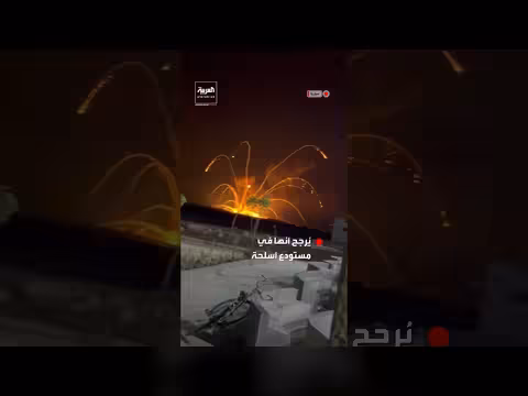 انفجارات ضخمة قرب بلدة العيس بريف حلب الجنوبي وسط ترجيحات بوجود مستودع أسلحة