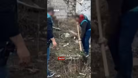 مشتبه به يفر على ظهر حمار في تركيا
