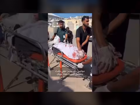 استشهاد وإصابات بغارة إسرائيلية استهدفت مركبة جنوب غزة