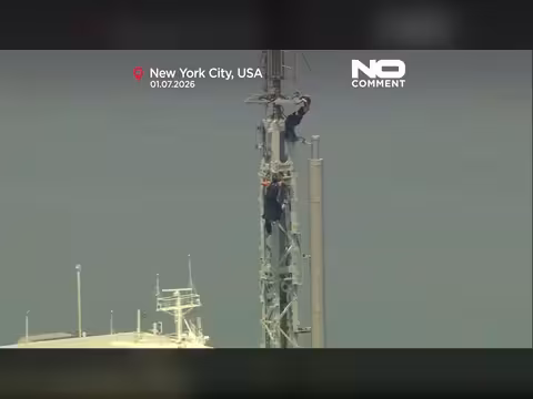 متسلقان يعلنان خطوبتهما على مبنى إمباير ستيت