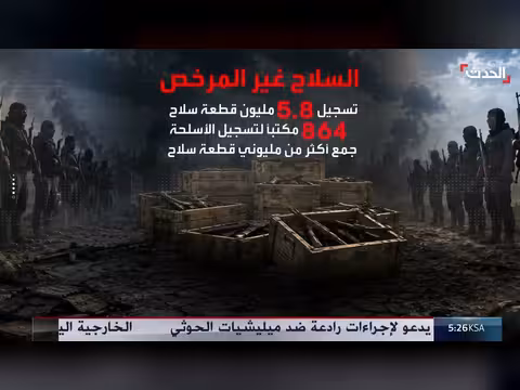 الحكومة العراقية تواصل جهود حصر السلاح بيد الدولة
