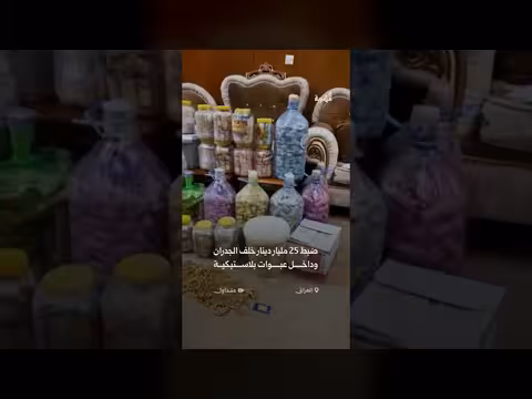 ضبط 25 مليار دينار مخبأة في العراق