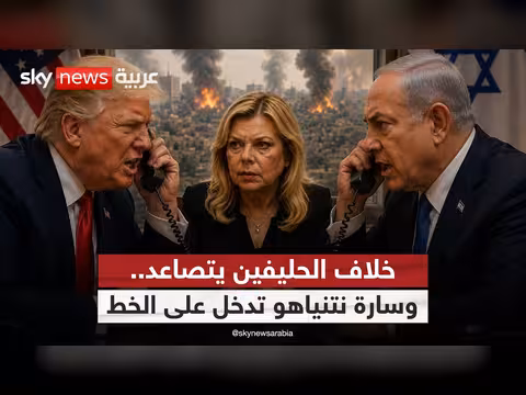 سارة نتنياهو.. كلمة السر في المواجهة بين ترامب ونتنياهو