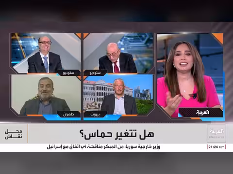نقاش حاد على الهواء حول نزع سلاح حماس