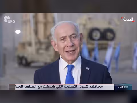 نتنياهو يثير الجدل بصورة ذكاء اصطناعي لقنبلة ذرية على تل أبيب