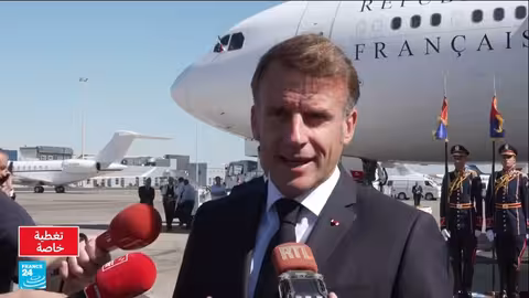 ماكرون يناقش حوكمة غزة وقوة دولية للسلام