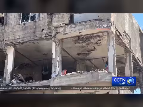 غارة إسرائيلية وسط غزة وتخلف ضحايا