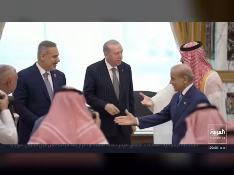 وزير الخارجية التركي: اتفاق مكة للدفاع الجماعي لا يستهدف إيران
