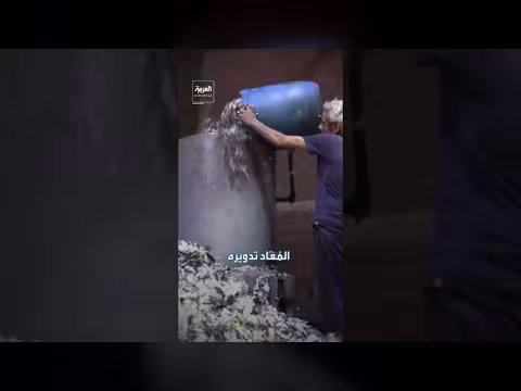 حي جامعي النفايات في مصر يزدهر بسبب أزمة مضيق هرمز