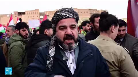 مظاهرات حاشدة في كردستان العراق دعما لأكراد سوريا