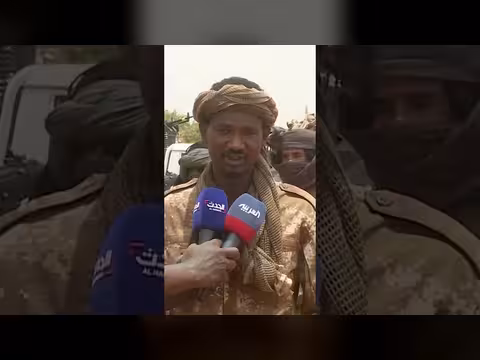 قيادي منشق عن قوات الدعم السريع يعتذر للشعب السوداني