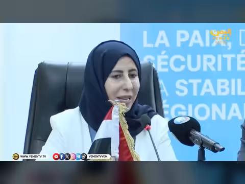 لقاء وزيرة الخارجية اليمنية بوزير الخارجية الجيبوتي